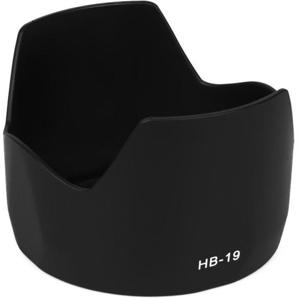 Zonnekap type HB-19 / Lenshood voor Nikon objectief (Huismerk)