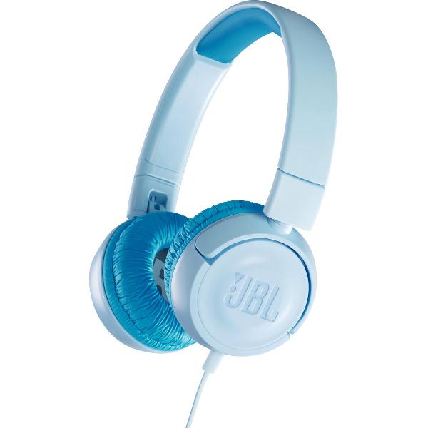 JBL JR300 Blauw - On-ear kinder koptelefoon