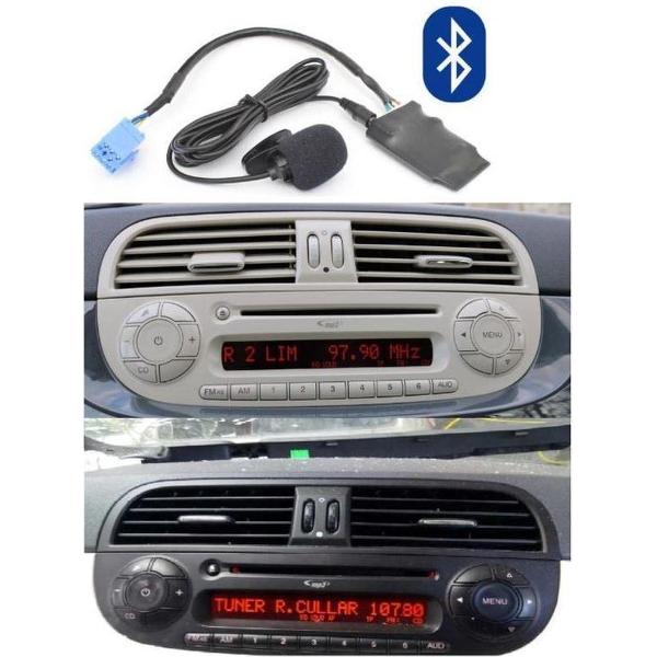Fiat - 500 - Bluetooth - Audio - Streaming - AD2P - Adapter - Blue And Me - 500C - Cabrio - Abarth - AUX