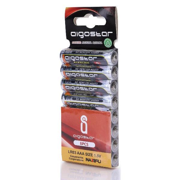Aigostar AAA Alkaline batterijen - LR03 - 1.5V - 8 stuks