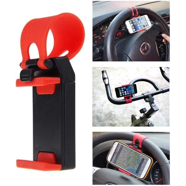 Stuur houder telefoon auto en universele autohouder voor Smartphone iPhone