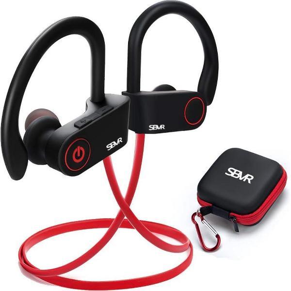 Draadloze bluetooth in ear sport oortjes headset - zweetbestendig