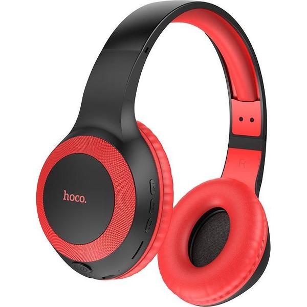 Hoco Bluetooth Wireless Headphone Black-Red