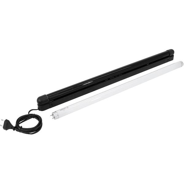 UV TL-lamp 60cm Slim UV & weiß 18 W Zwart