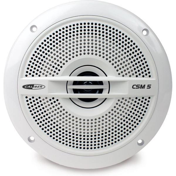 Caliber CSM5 - 13cm marine speaker 30w rms en 100w max - Wit