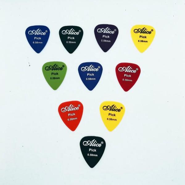 Alice plectums 0,58 MM 10 stuks | The Box.