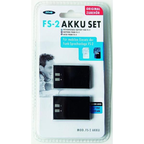 Accupack voor Intercom, m-e modern-electronics FS-2