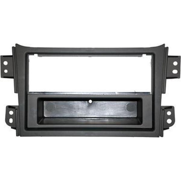 1-DIN inbouwframe Agila B 08> / Suzuki Splash 08> zwart