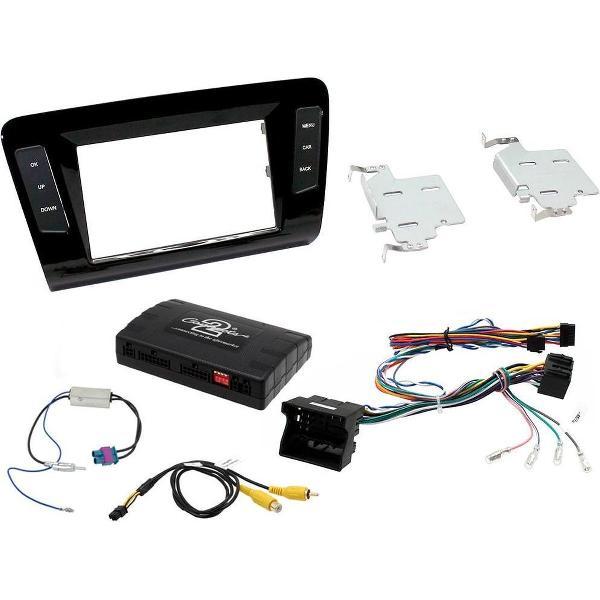 2-DIN KIT Skoda Octavia 2014- Zwart