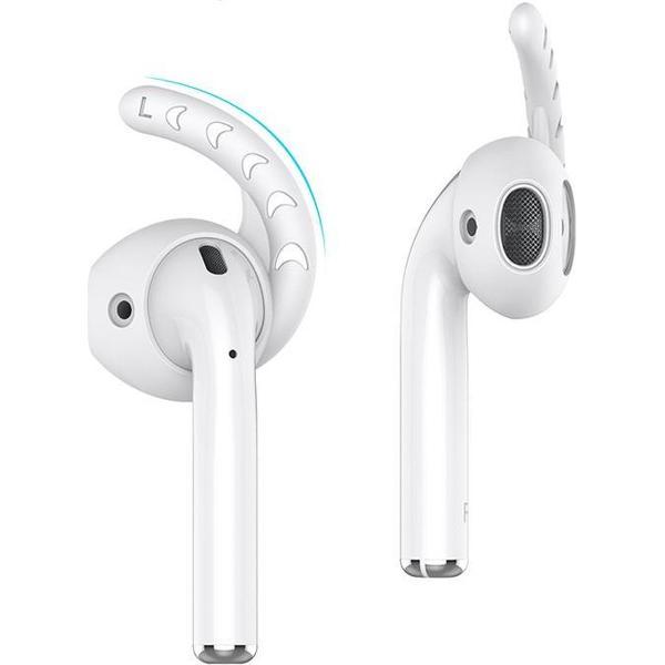 KELERINO. Earhooks / earhoox / oorhaken voor Airpods 1 & 2 - Wit