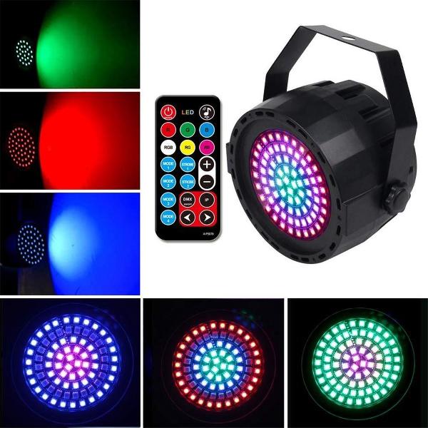 12W 78x LED Strobe laser lamp disco party DMX + afstandbediening