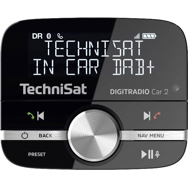 TechniSat DIGITRADIO Car 2 DAB+ ontvanger Handsfree-functie, Bluetooth muziekstreaming