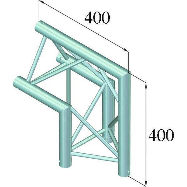 ALUTRUSS DECOLOCK DQ3-PAC24 2-Way Corner 90°