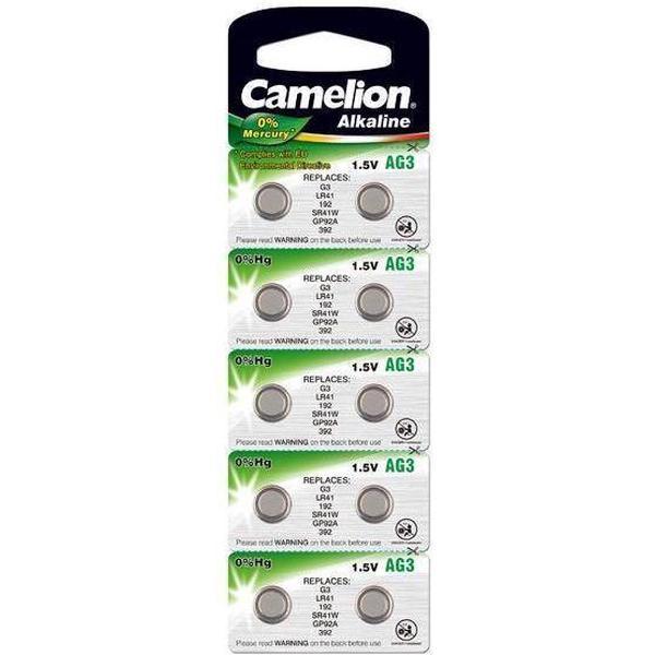 Camelion Knoop Batterijen - 10 stuks (LR41)