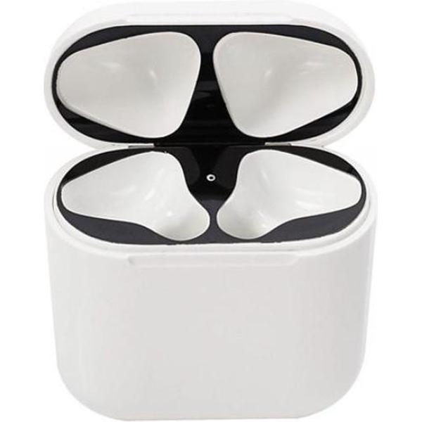 KELERINO. Metalen stofbeschermers voor Airpods 1 - Hou je Airpods schoon - 2 stuks - Tarnish