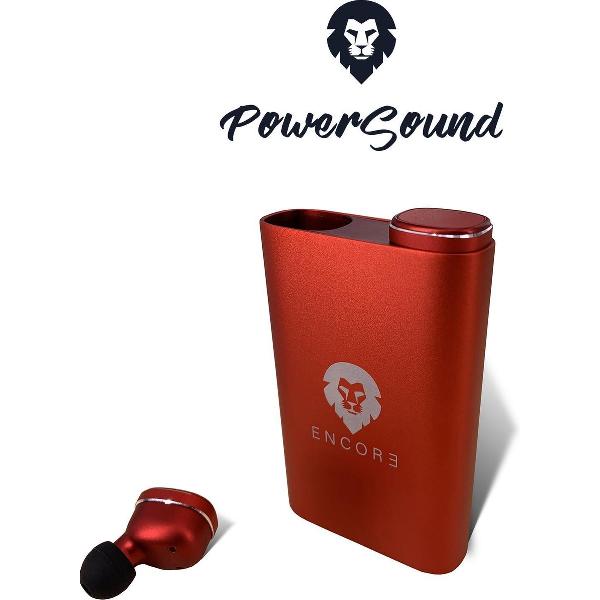 In-ear draadloze oordopjes + powerbank - Encore Power Sound - Europees merk - 2 in 1 product - Bluetooth 5.0 - Sport & Lifestyle - TWS koptelefoon compatibel met Apple, Android, Windows : tablet, smartphone, tv, computer