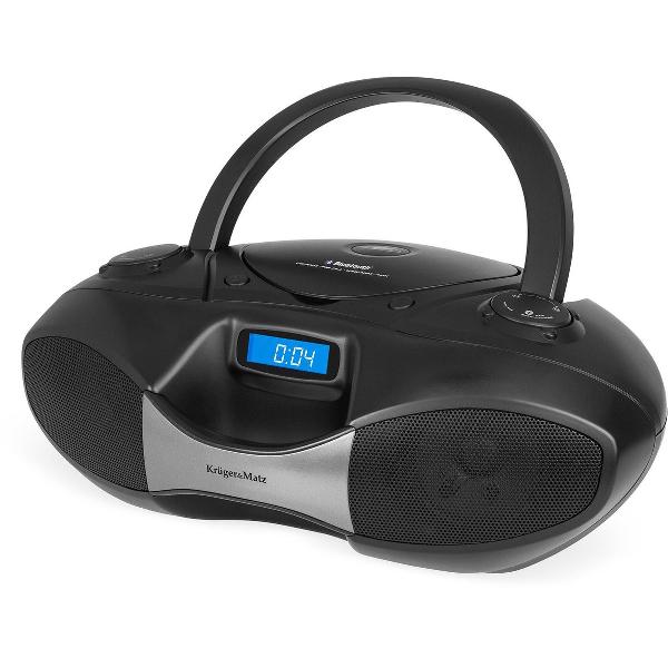 Krüger & Matz KM3903 - CD Boombox met radio, USB en bluetooth