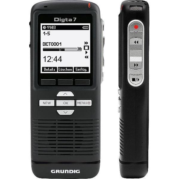 Grundig Digta7 Push, Type 701, digitaal dicteerapparaat, incl. DigtaSoft One software, PDM7010-12