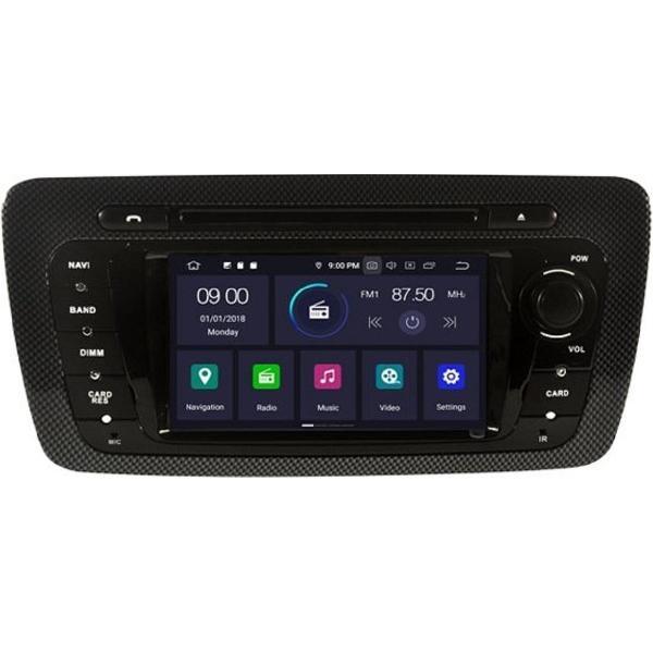 Android 10 Navigatie seat Ibiza dvd carkit usb dab+ 64GB ook geschikt voor iphone
