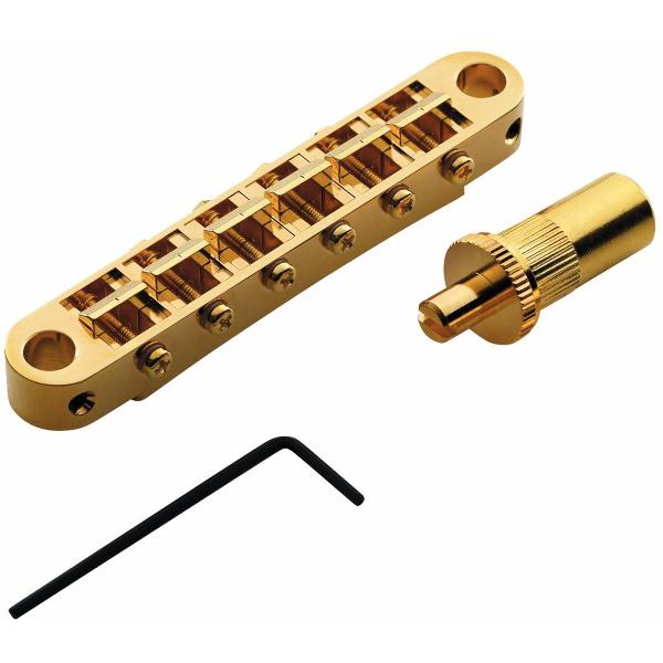 Tuneomatic, metrisch goud, gekerbt