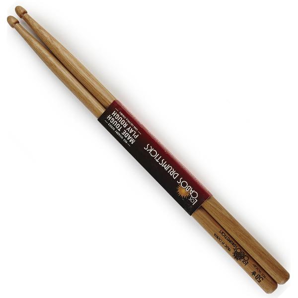 5B rood Hickory Sticks, Wood Tip