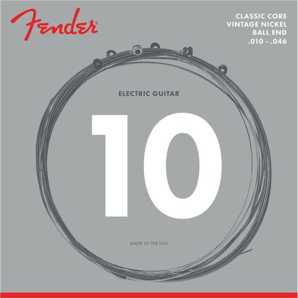 Fender 155R, E-guitar string, Klassieke Kern 10-46