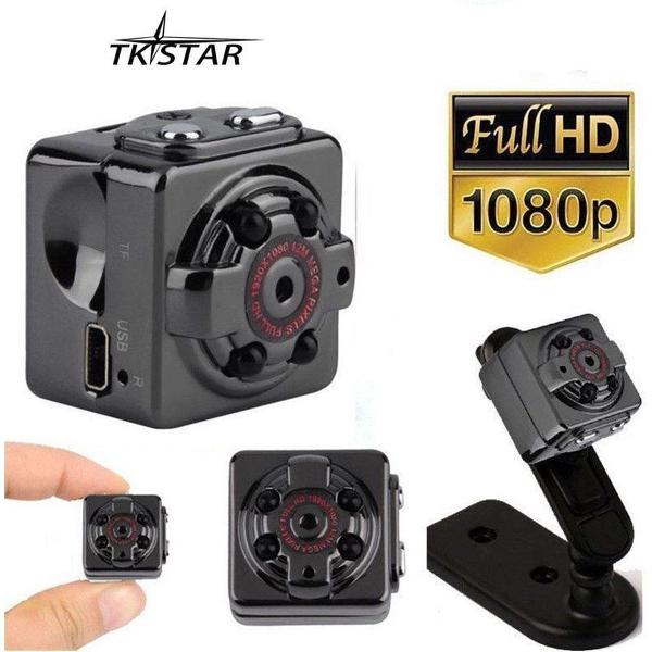 TKSTAR Mini HD 1080P 720P Sport Actie Camera Nachtzicht Spionage Camera Huis Beveiliging Buitenshuis Camcorder