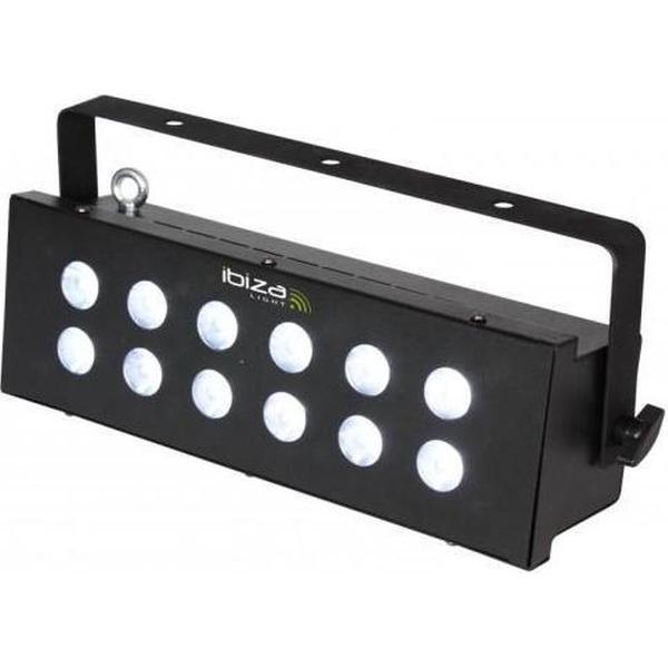 Ibiza Light - STROBE12.3LED | Matrixiele 5/6-Kanaal DMX LED Stroboscoop - Wash