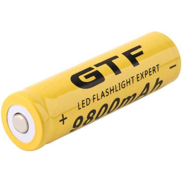 18650 batterij 3.7 V 9800 mAh