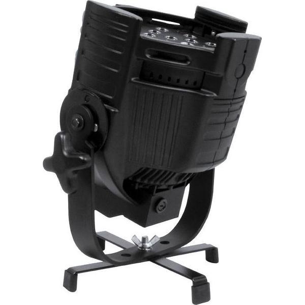 Statief Eurolite Fs-1 Floorstand Schwarz Geschikt Voor: Par-Schijnwerper (L X B X H) 215 X 215 X 45 Mm