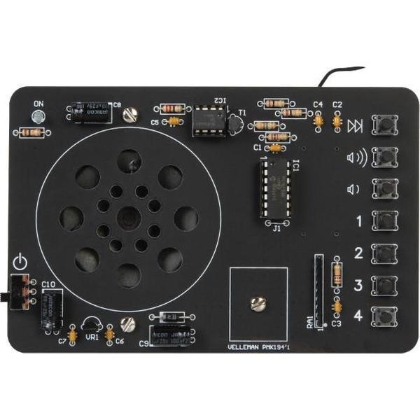 Whadda MK194N FM-radio Bouwpakket 9 V/DC