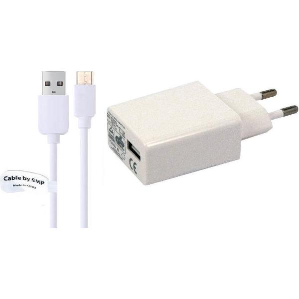 2A lader TUV gekeurd 2 m Oplaadkabel en oplader adapter met stekker. Past ook op Alcatel. Pop Icon, Pop S, Pop S3, Pop S7, Pop S9, Pop Star 3G, Pop Star 4G, Pop Star LTE