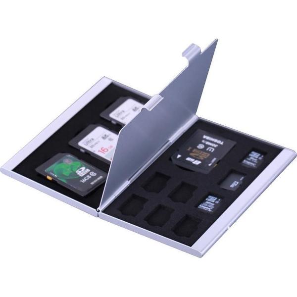 SD Card Case - 4x Sd-kaart - 8 x Micro Sim-kaart