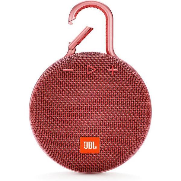 JBL Clip 3 Rood - Draagbare Bluetooth Mini Speaker