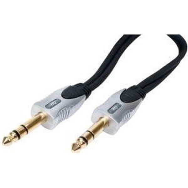 HQ - 6.35mm audio connection kabel - 2.5 meter