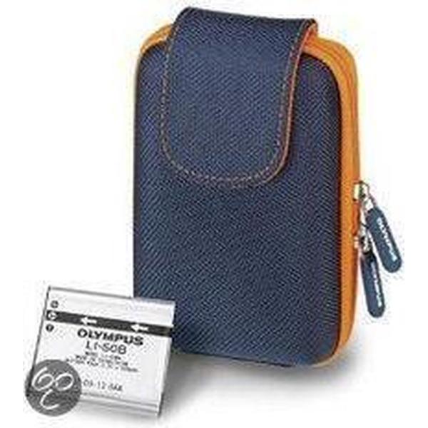 Olympus Traveller Accessory Kit 50B for VR-340/350/360, SH-21/25MR, SZ-11/14/31MR and TG-620/820 compatible with LI-50B Lithium Battery (contains LI-50B Lithium Battery and Traveller Hard Case (TRHC-120)