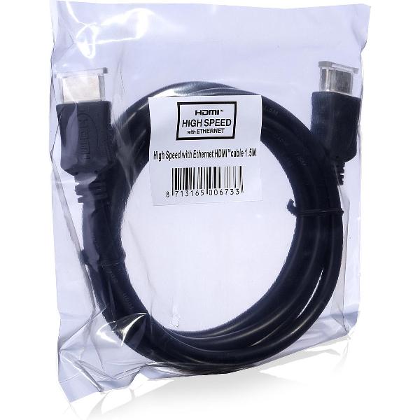 aansluitkabel HDMI High Speed ethernet 1.5m