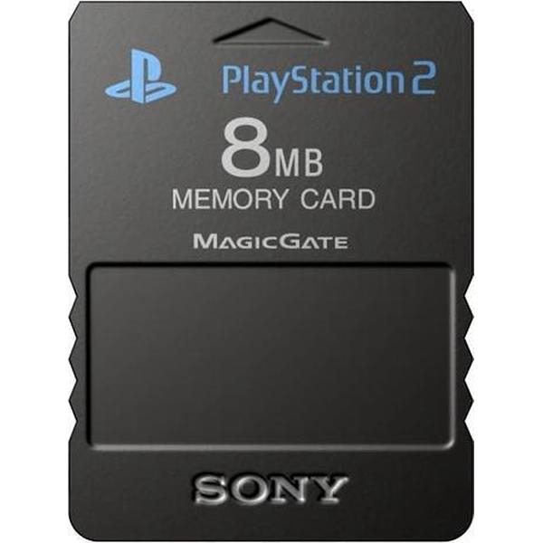Sony PlayStation Memory Card 8 MB Zwart PS2