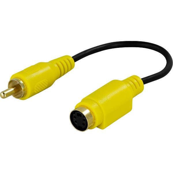 Kabeladapter - MD4 naar RCA plug - 0.2 m