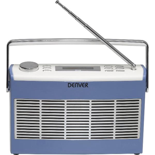 Denver Draagbare Radio Retro Draagbare Radio Retro DAB+ - Blauw