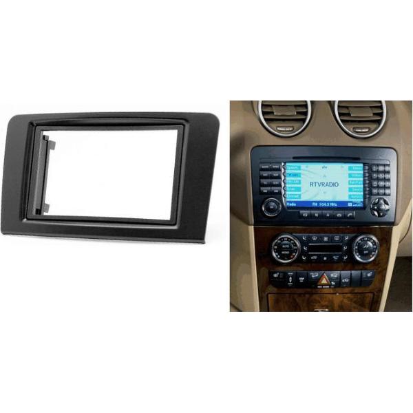 2-DIN MERCEDES-BENZ M-klasse (W164) 2005-2011; GL-Klasse (X164) 2006-2012 frame Audiovolt 11-087