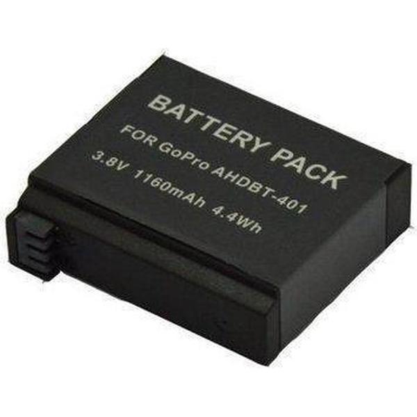 Herlaadbare Batterij geschikt voor GoPro Hero 4