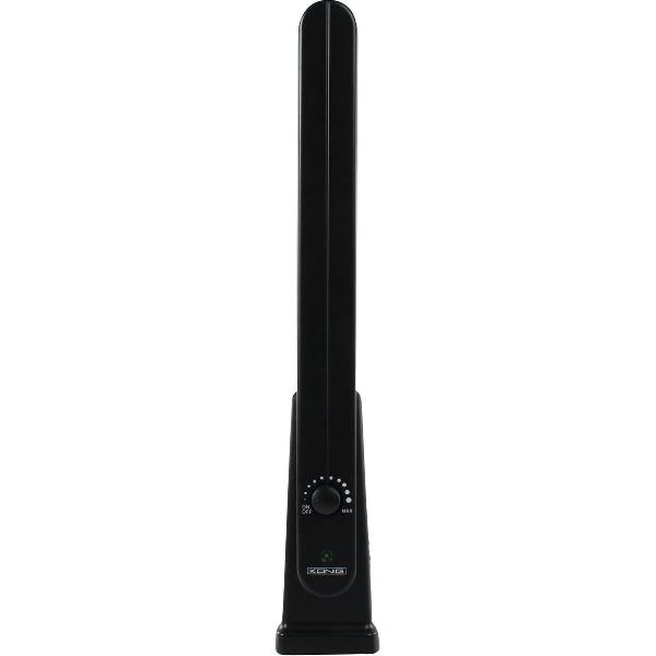 König, AM / FM Binnenantenne, 30 dB (Zwart)