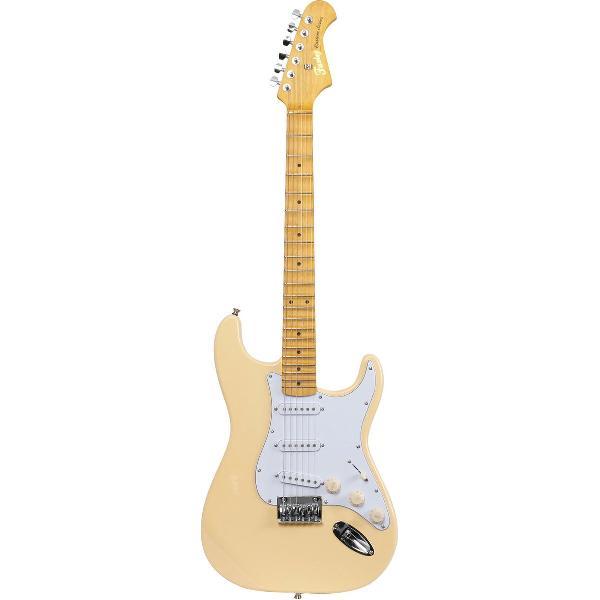 Fazley Fury FST630VWH-MSC Vintage White met scalloped neck