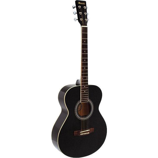 DIMAVERY AW-303 western gitaar - steelstringgitaar zwart