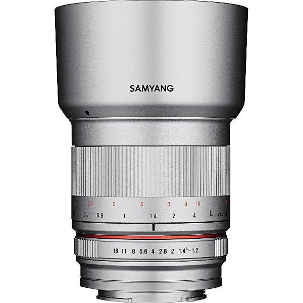 Samyang 50mm F1.2 AS UMC CS Canon EF-M zilver
