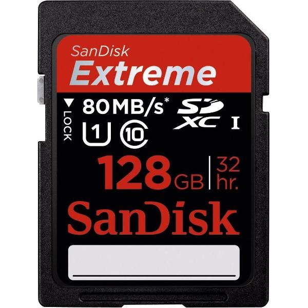 Sdxc Extreme Plus 128Gb 80Mb/S Cl 10