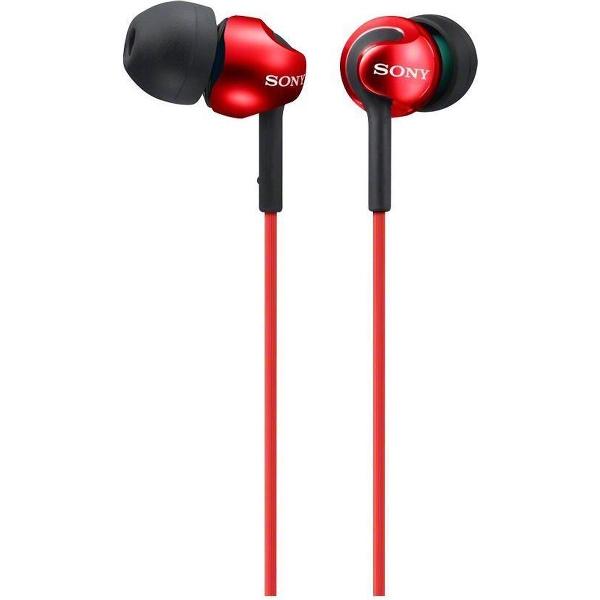 Sony MDR-EX110LP - In-ear oordopjes - Rood