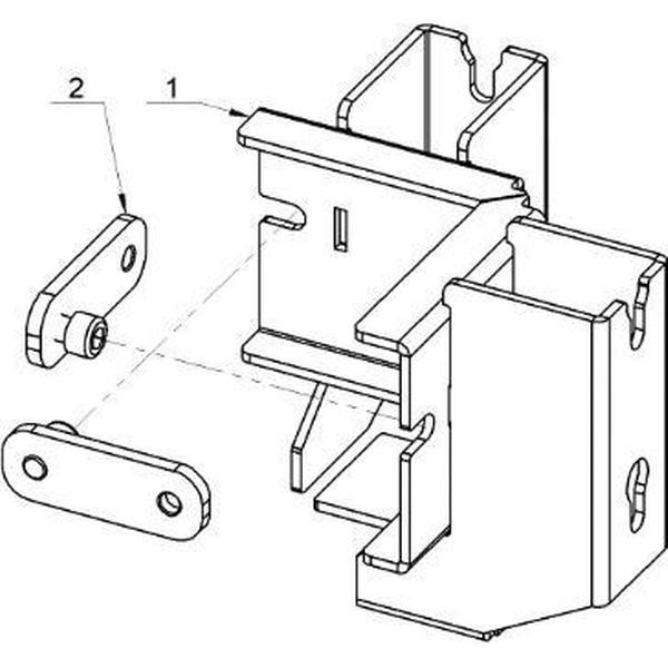 ALUTRUSS BE-1V3E connection clamp for BE-1G3
