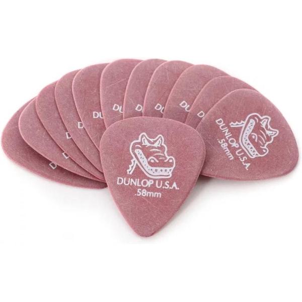 Dunlop Gator Grip 0.58mm Pick 12-Pack standaard plectrum